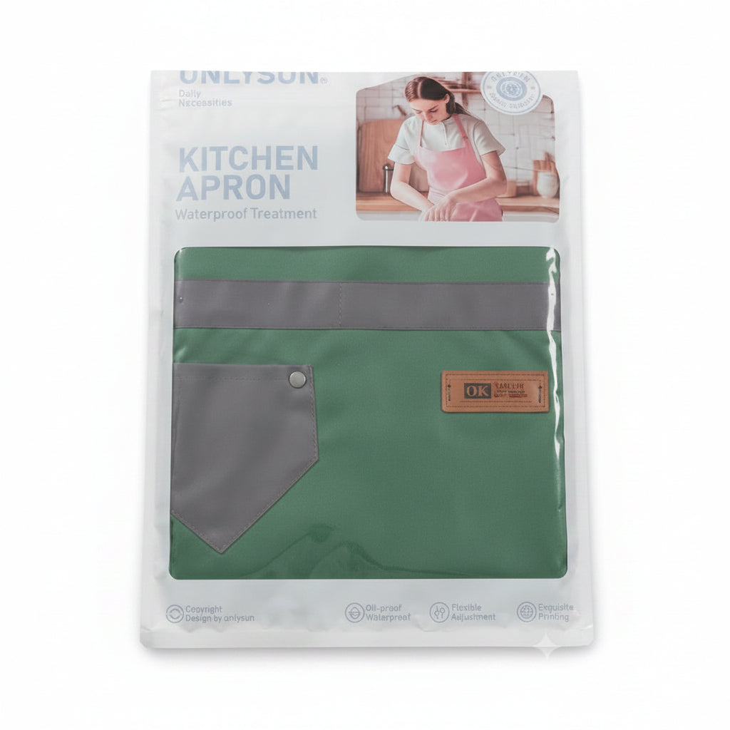 Kitchen Apron – Adjustable Cooking Apron
