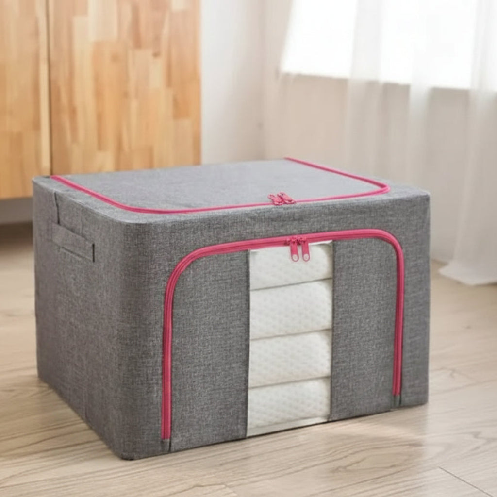 Foldable Storage Box – Collapsible Fabric Storage Bin for Clothes, Toys & Household Organization