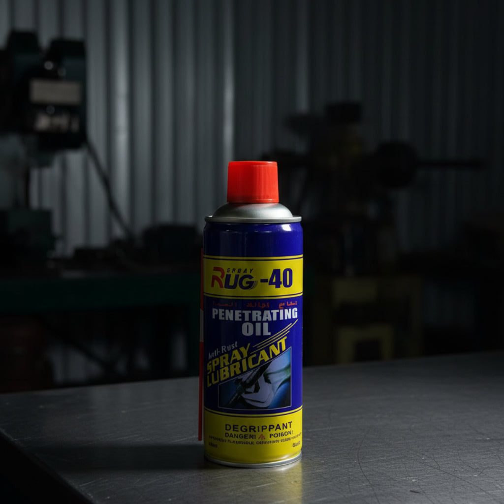 RUG-40 Penetrating Oil & Anti-Rust Spray Lubricant – 450ml
