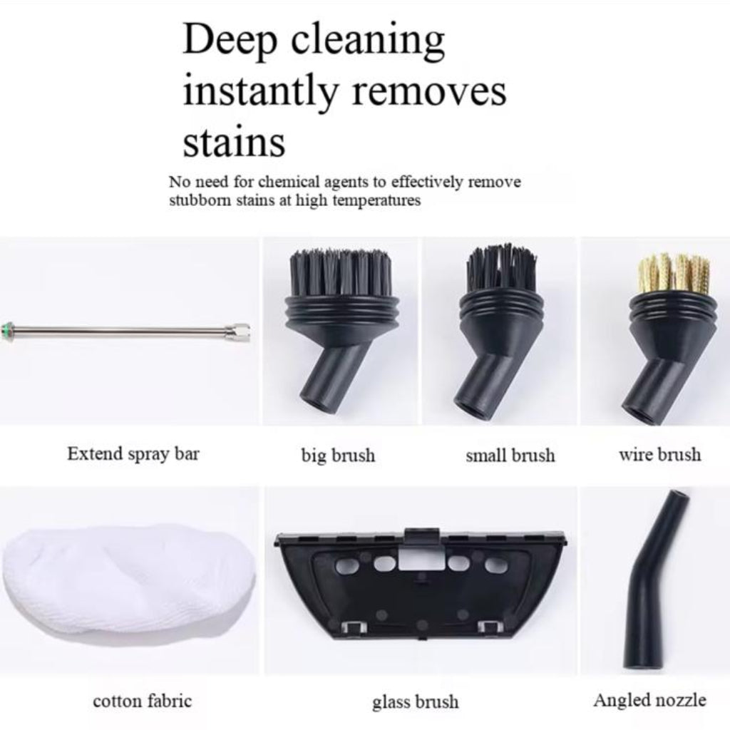 1500W Multi-Functional Portable Steam Cleaner – High-Temperature Steam Cleaning Machine