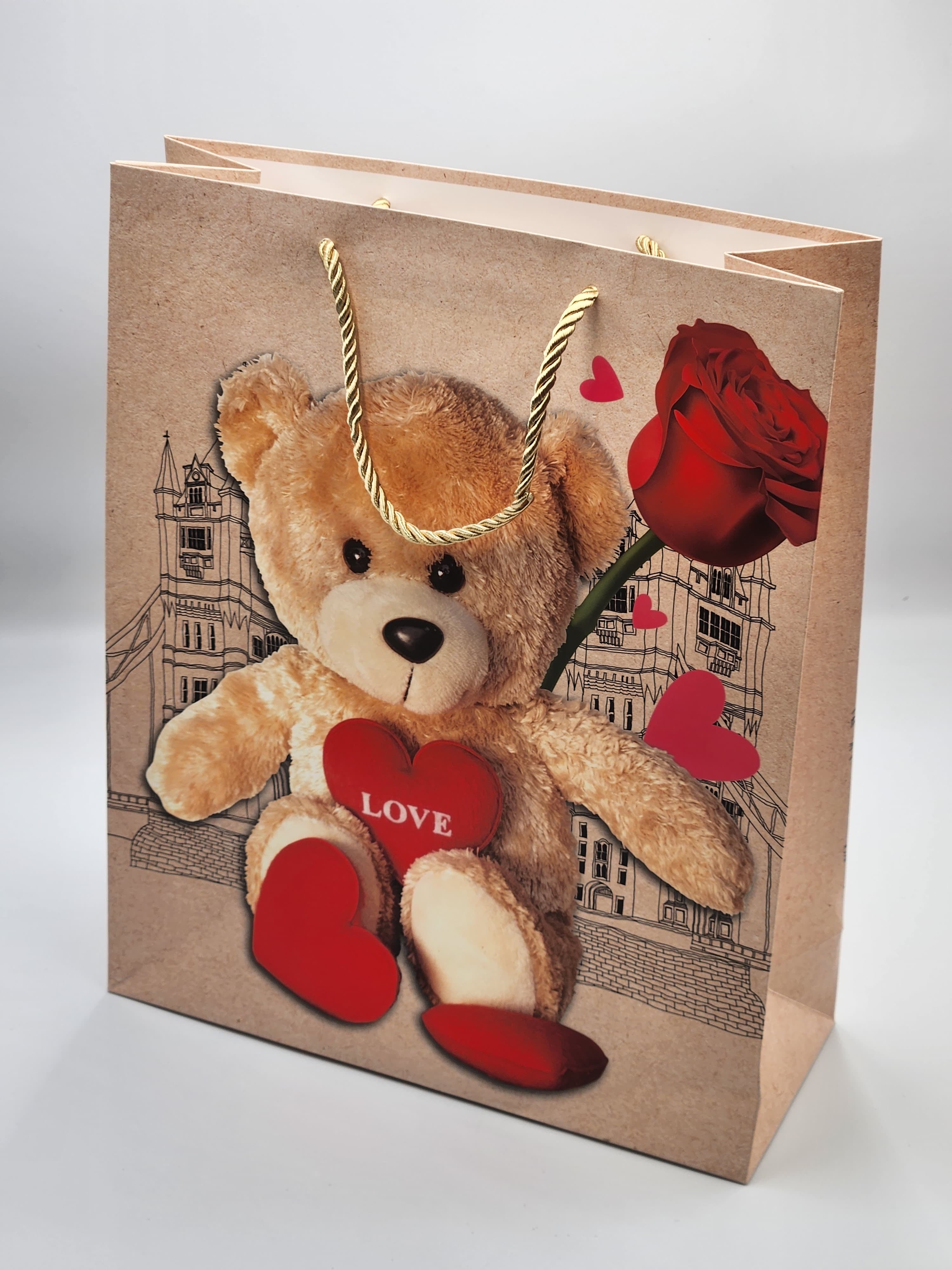 Animals Gift Bag For Birthday Party Gift Packing Bag ( M - 26*32*10 CM )