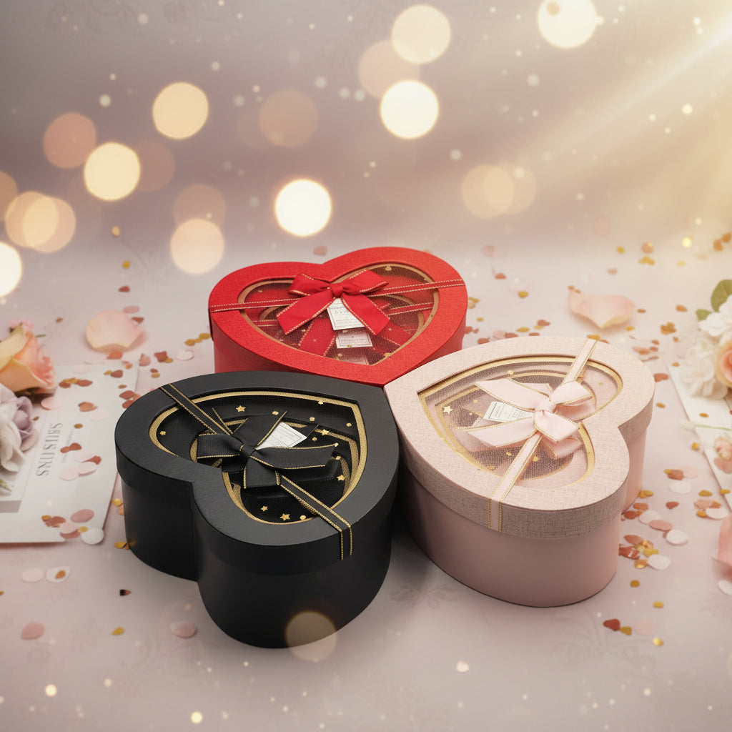 Love Pattern Gift Box – Perfect for Birthdays, Anniversaries & Weddings