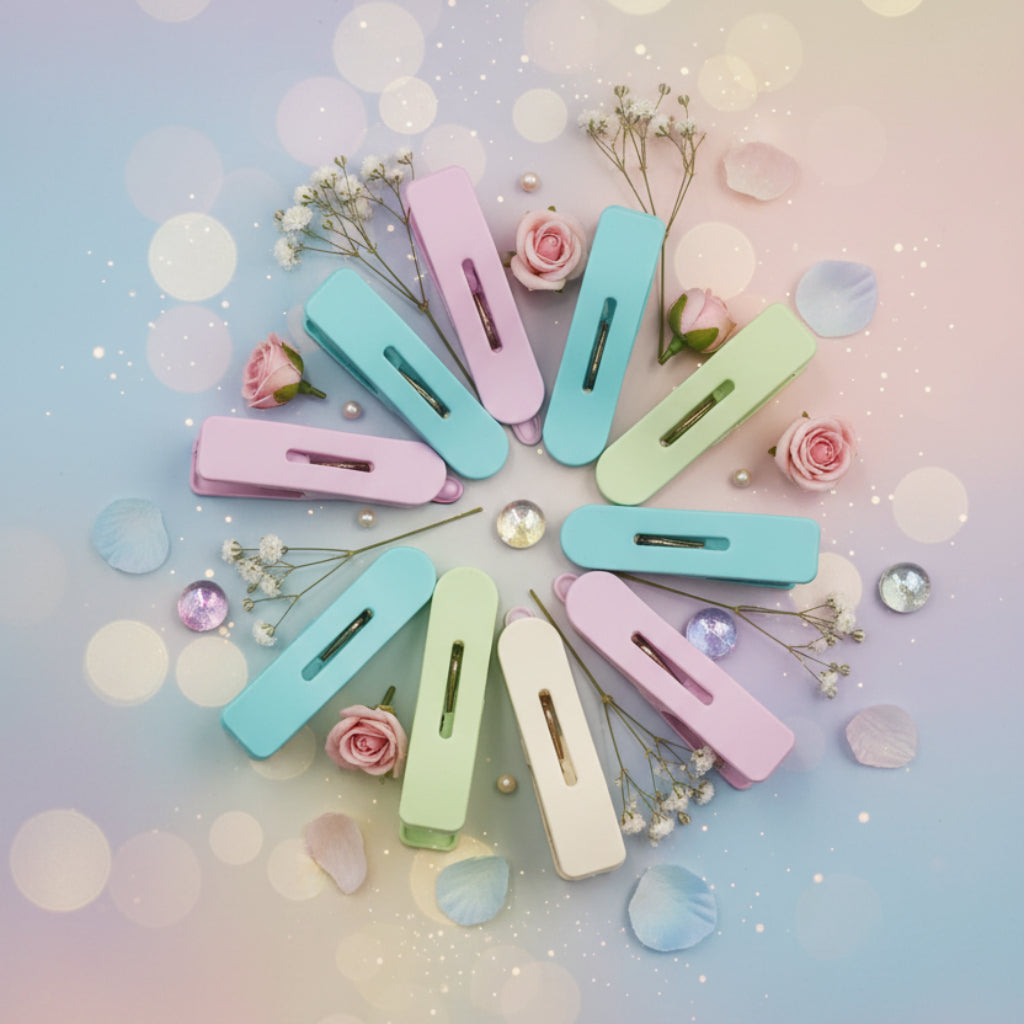 30pcs Colorful Clothes Clips – Durable Plastic Clips with Secure Grip