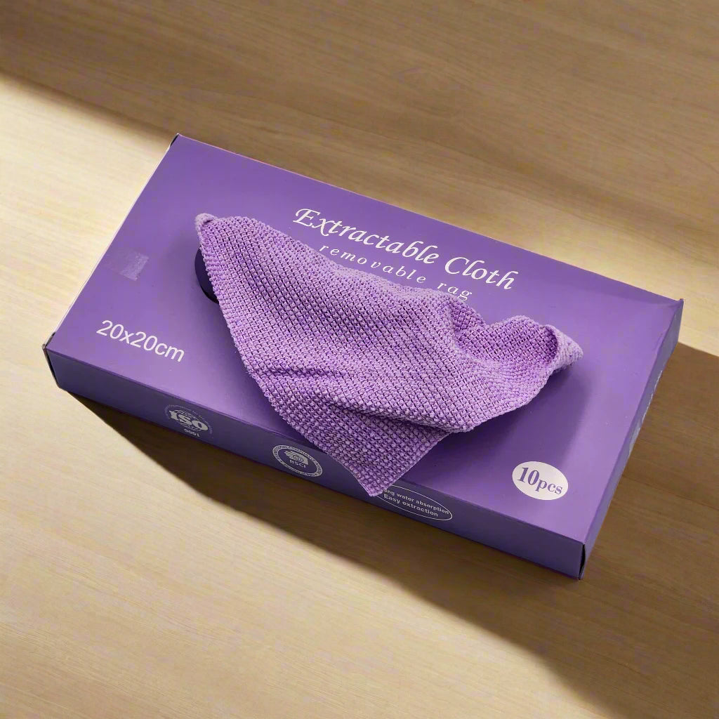 10 pcs Lint-Free Microfiber Cleaning Cloths β Super Soft & Absorbent Kitchen Towels
