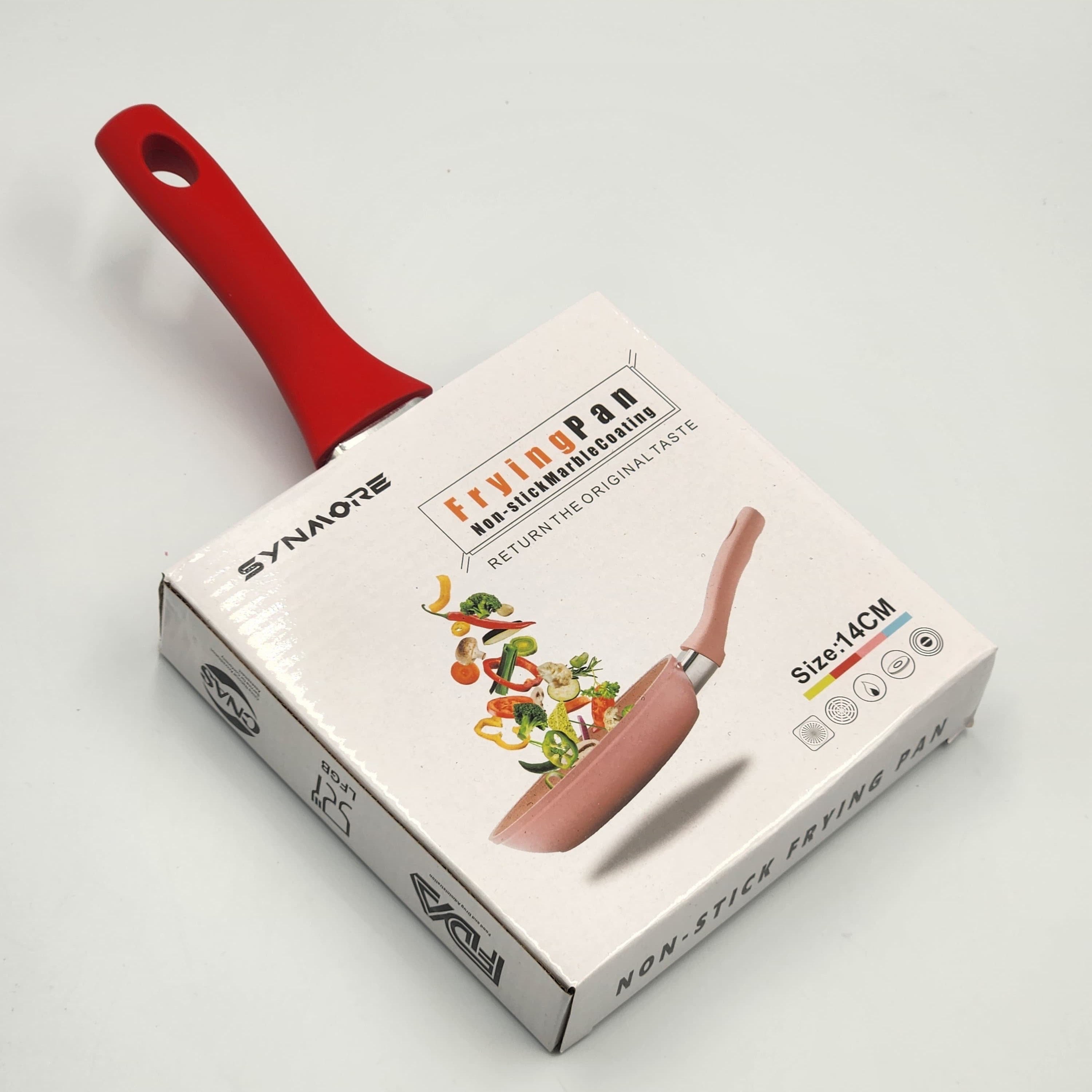 Non-Stick Small Frying Pan, 14cm Non-Stick Frying pan - Suitable for Gas Stoves, Induction Cookers,Easy to Clean.
