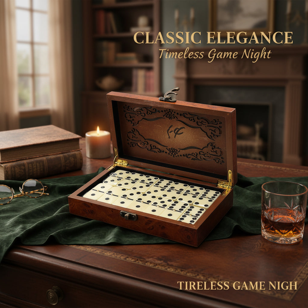 Creative Multiplayer Domino Game – Double Sixes Set