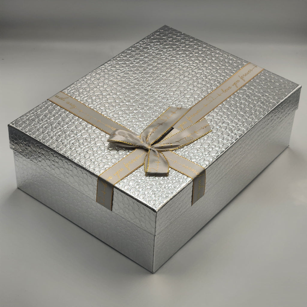 Golden Black Bow Gift Box Square Creative Style Birthday,Wedding,Anniversery Packaging Box