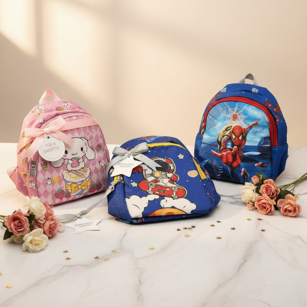 حقيبة كروس كارتون للأطفال - محفظة ظهر قابلة للتعديل