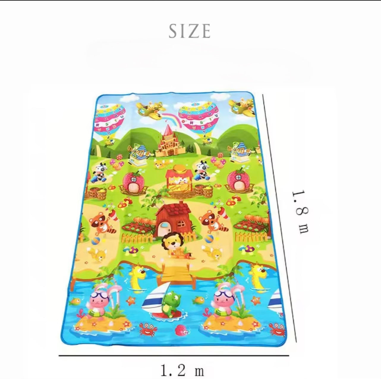 Baby Play Mat – Super Soft Crawling Mat with Non-Slip Design