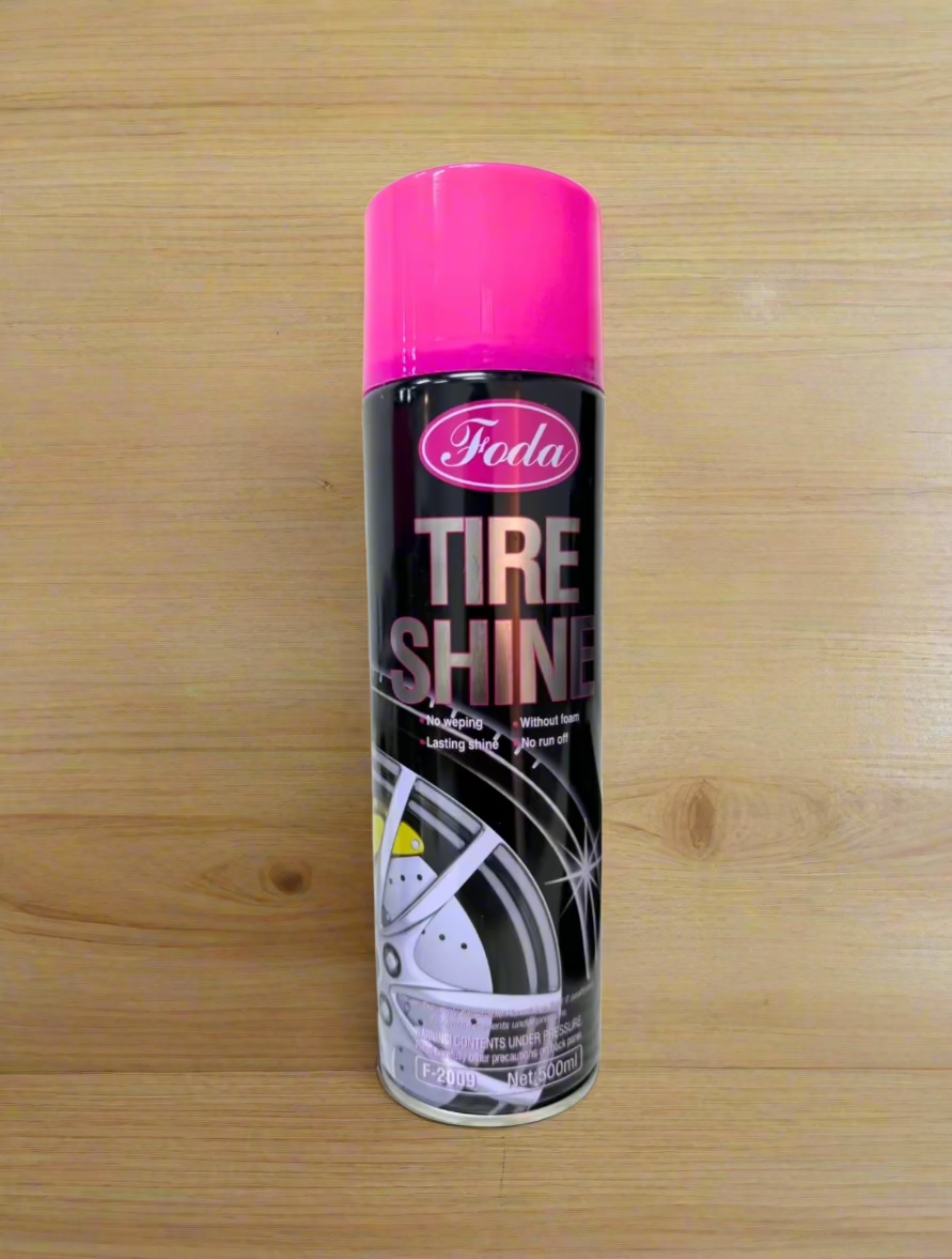 500ml Deep Black Tire Polishing Agent – Shine & Restore Your Wheels