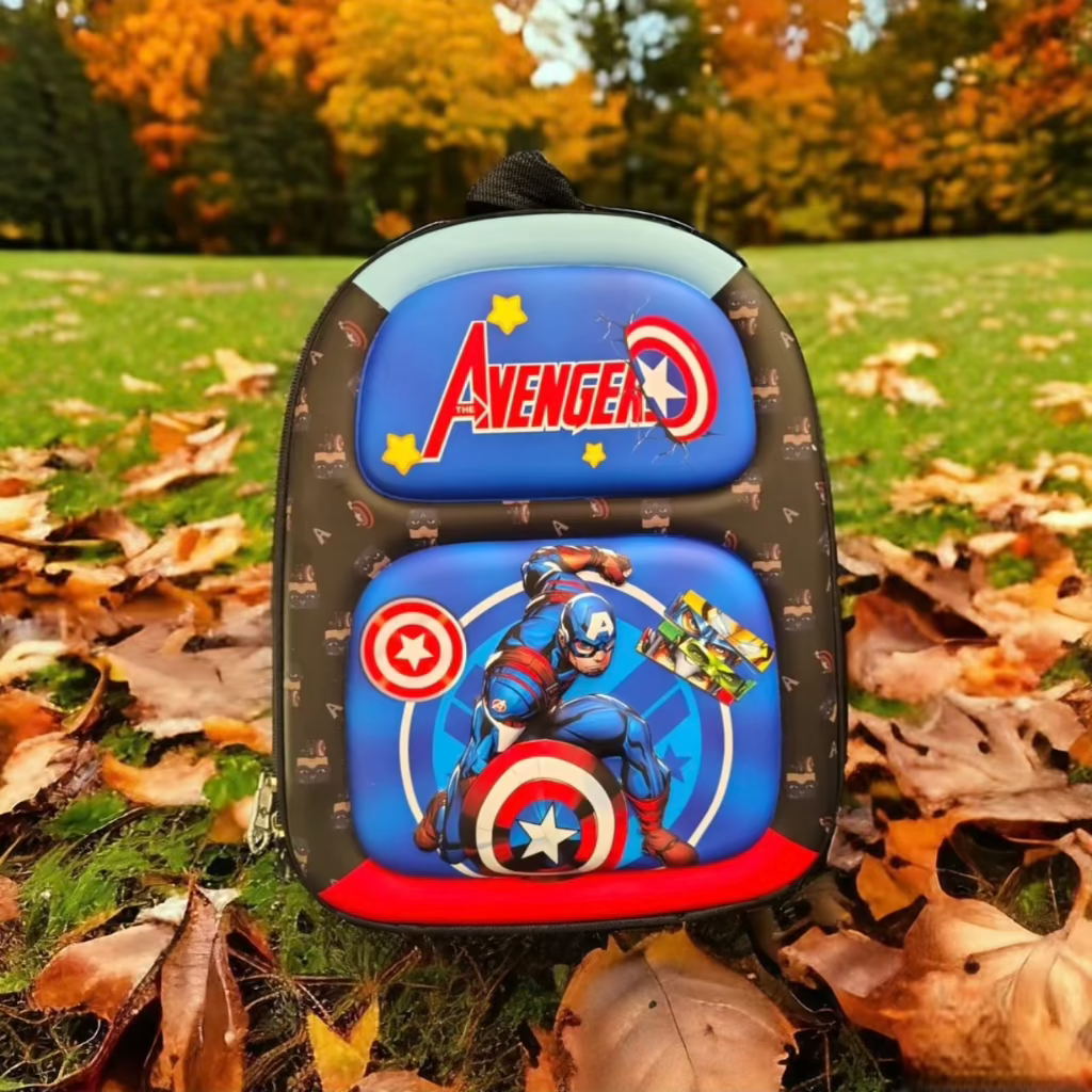 Cartoon Cute Wear-resistant 3D Hard Shell Children's School Bag Kindergarten Backpack for Boys and Girls