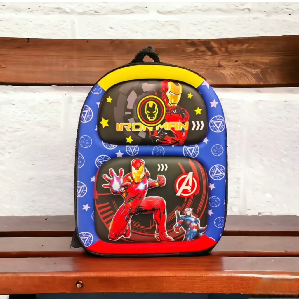 Cartoon Cute Wear-resistant 3D Hard Shell Children's School Bag Kindergarten Backpack for Boys and Girls