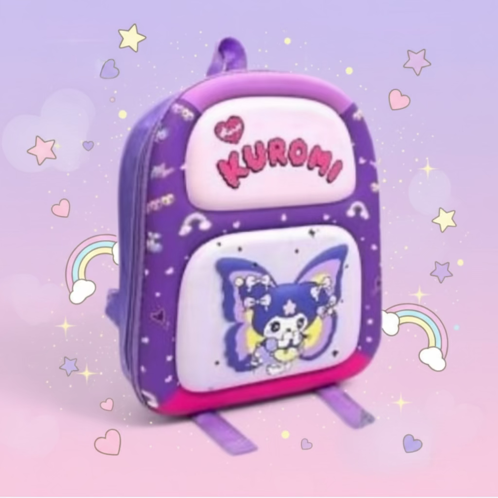 Cartoon Cute Wear-resistant 3D Hard Shell Children's School Bag Kindergarten Backpack for Boys and Girls