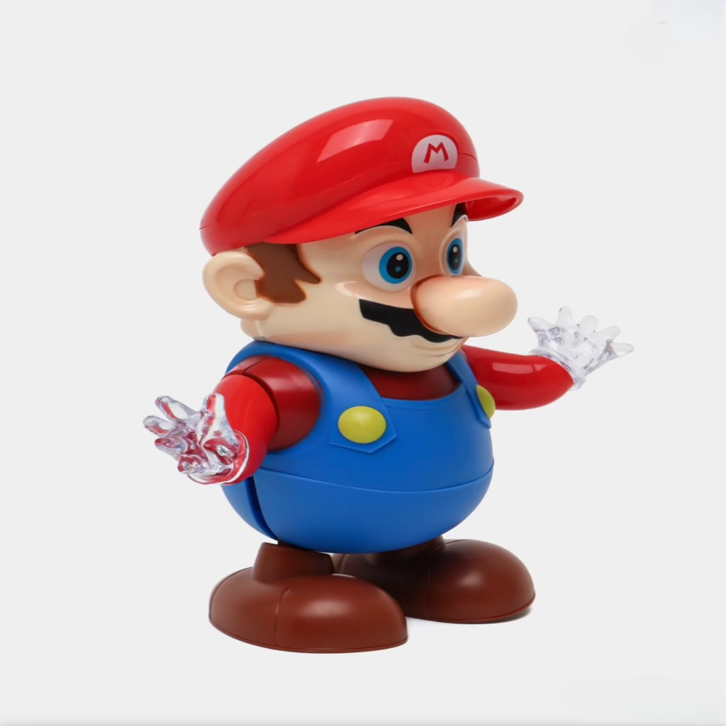 Mario Walking Toy – Light-Up Action Figure with Motion & Fun Sounds