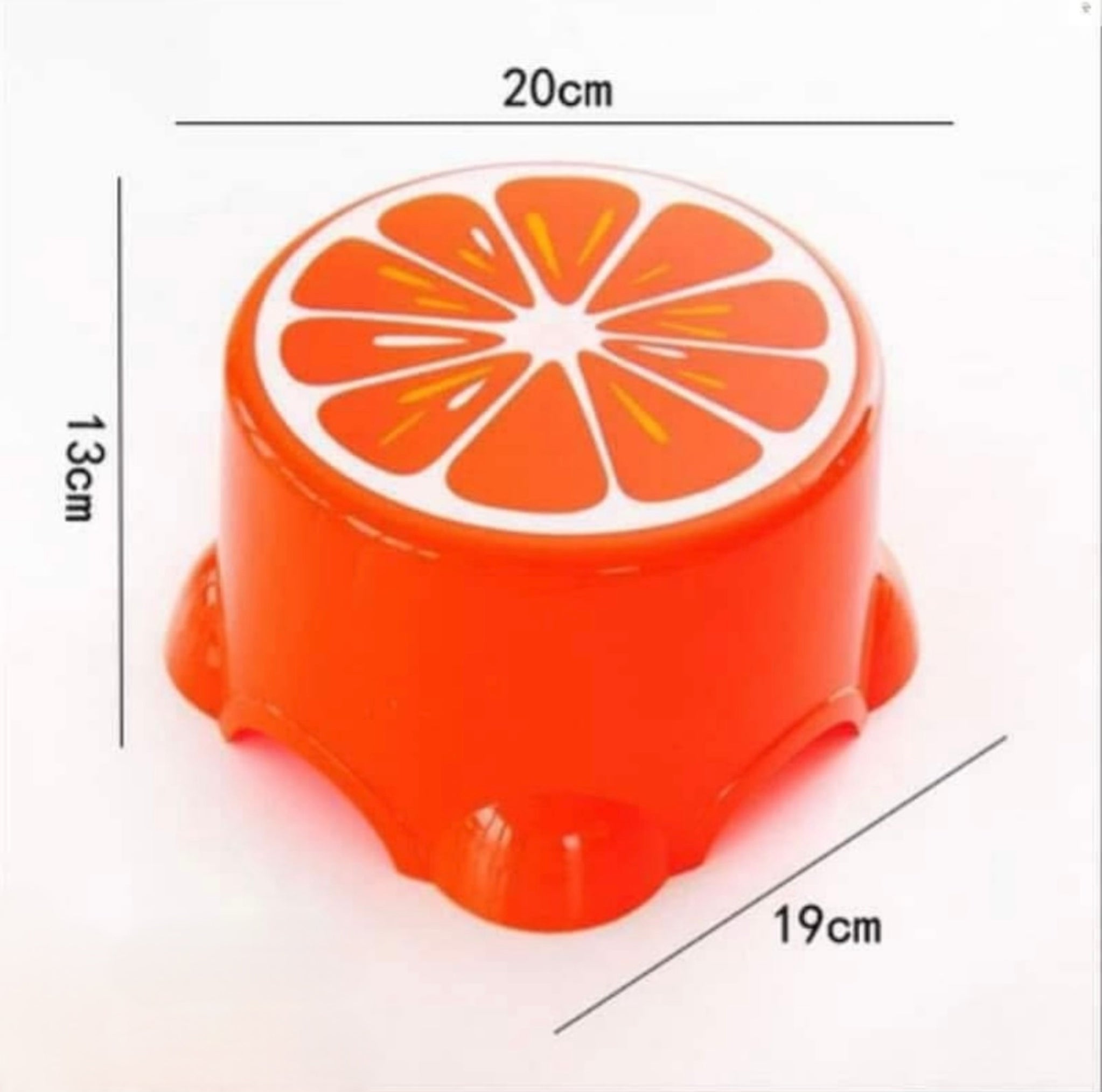 Plastic Fruits Simple Plain Color Stool Thickened Household Chair Small Stool Children's