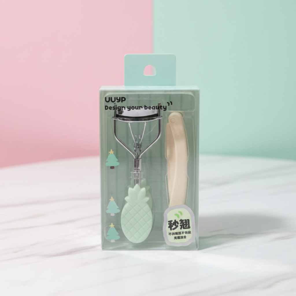 2-in-1 Eyelash Curler Set – Classic Metal & Portable Mini Lash Curler Kit