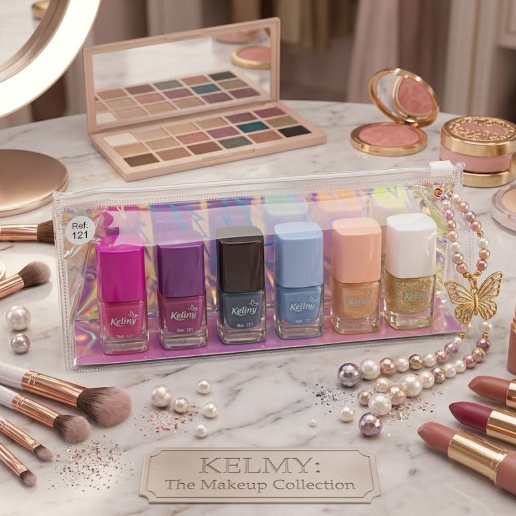 Keliny Premium 6-Piece Nail Polish Set – Assorted Color Collection