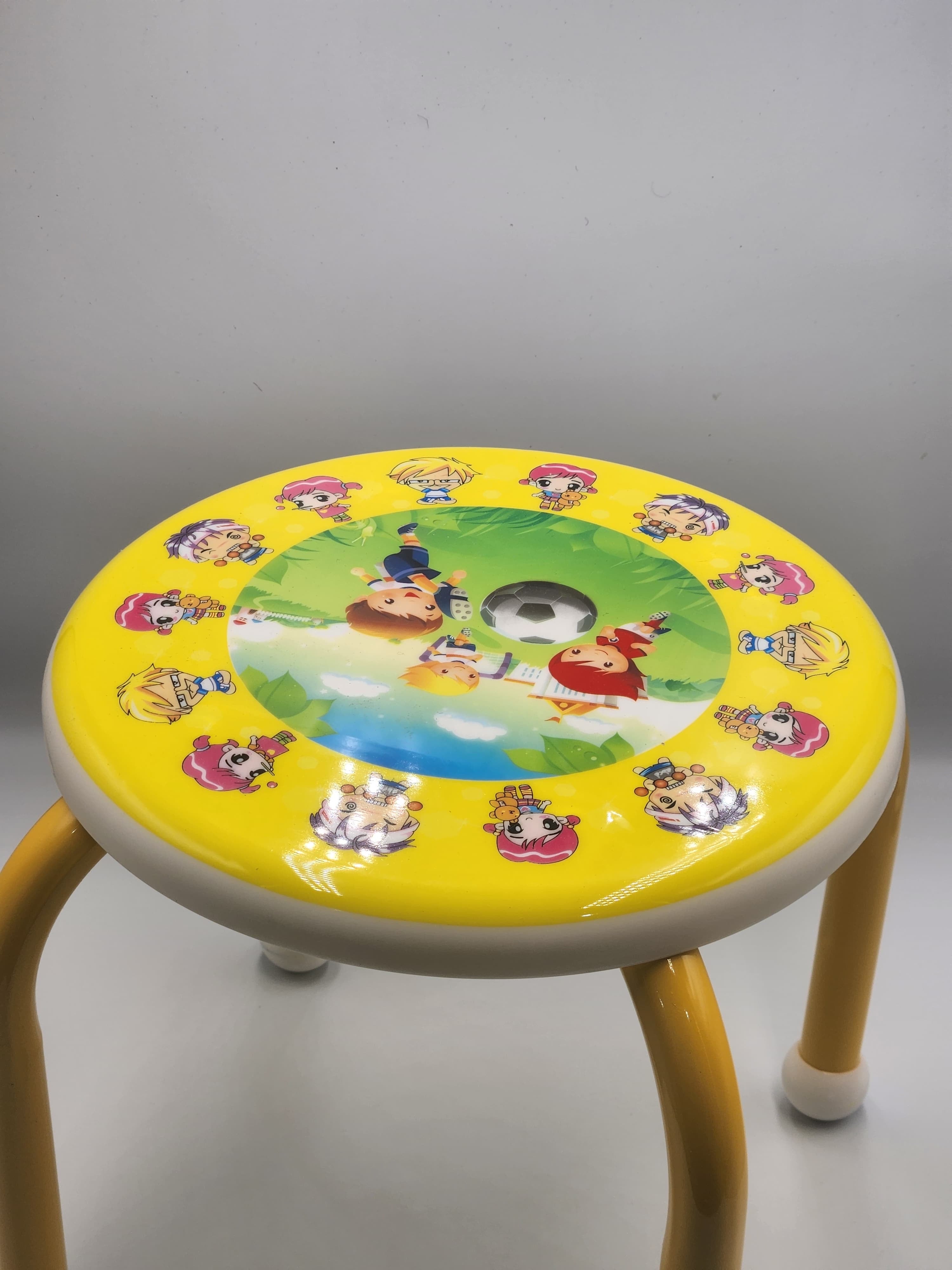 High Quality Printing Kids Plastic Stool, Size - 24x34 CM , camping Kids Metal Low Chairs Stainless Steel Stool
