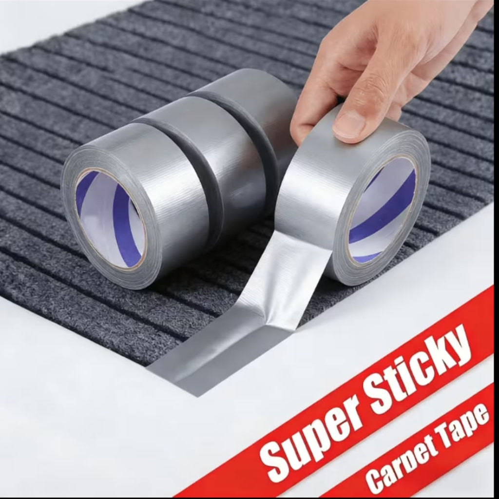 Fusion Luke Heavy-Duty Silver Duct Tape (48mm x 50Y)