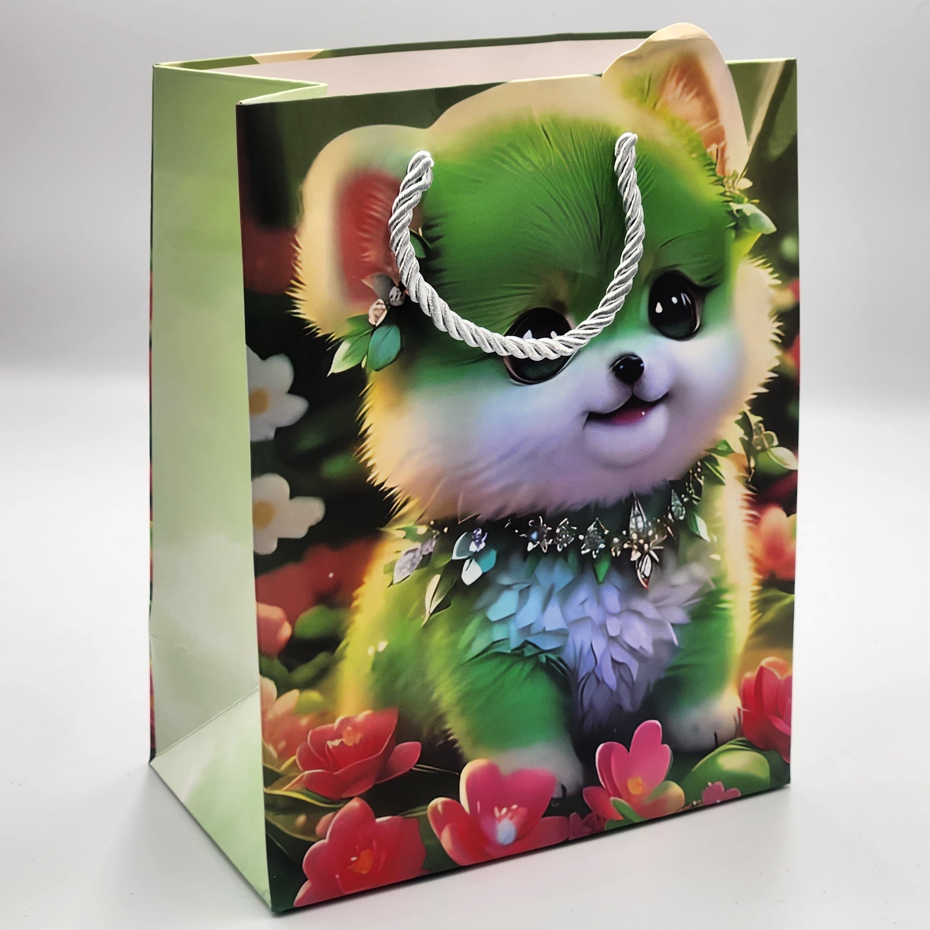 Animals Gift Bag For Birthday Party Gift Packing Bag ( Size Small -18*23*10 cm )