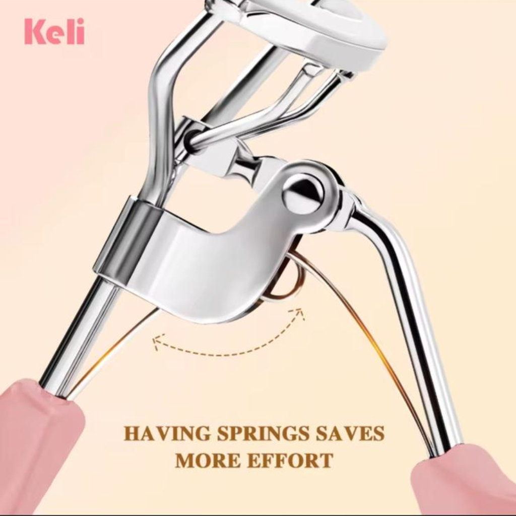 Keli Beauty Classic Eyelash Curler with Star-Shaped Handle – Long-Lasting Precision Lash Lift