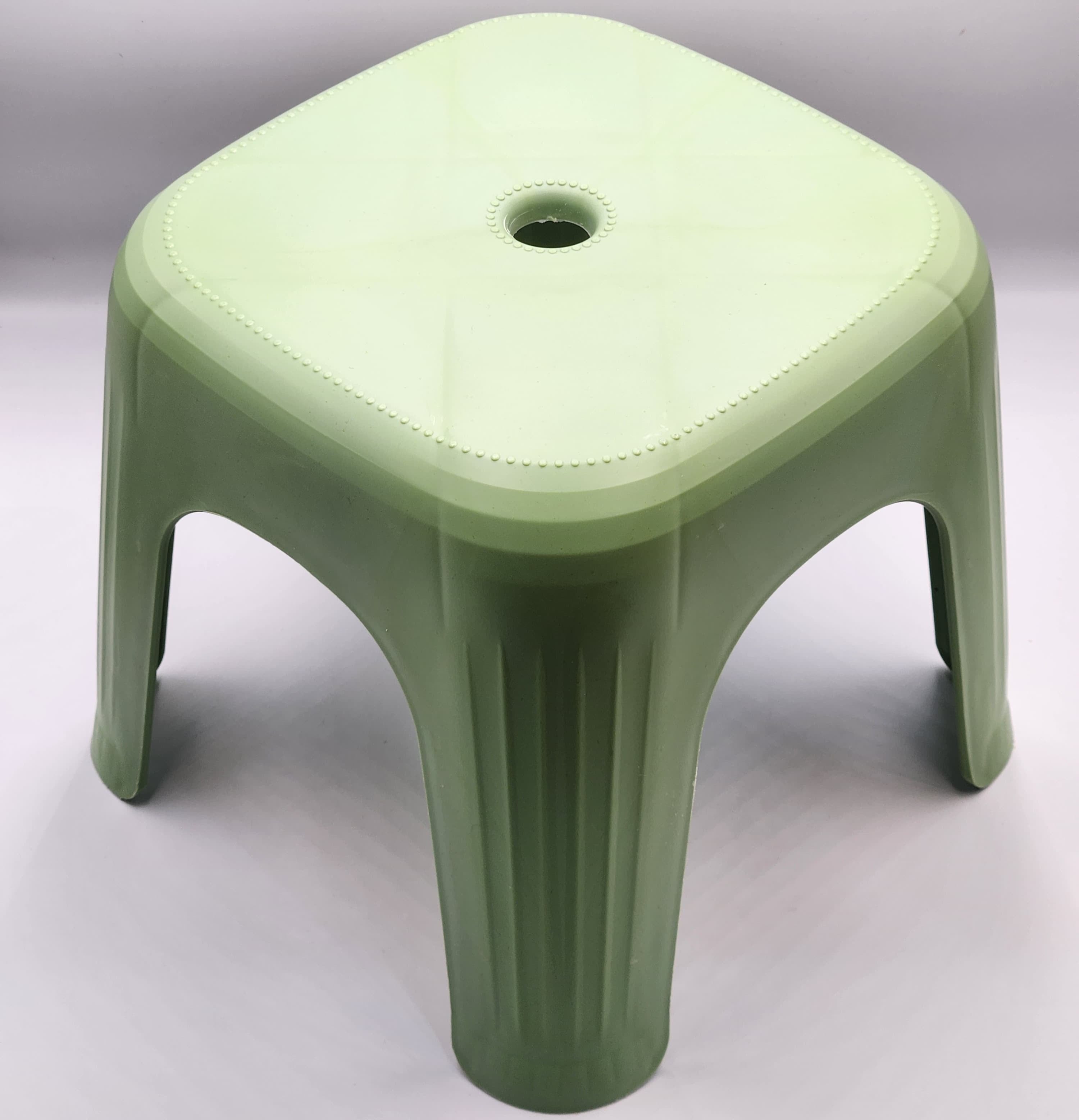 Stackable Stool - Durable, Non-Slip, Stylish Low Chair, Suitable for Kitchen, Bedroom, Living Room - Thick, Sturdy Shoe Changing Bench, Bath Chair..