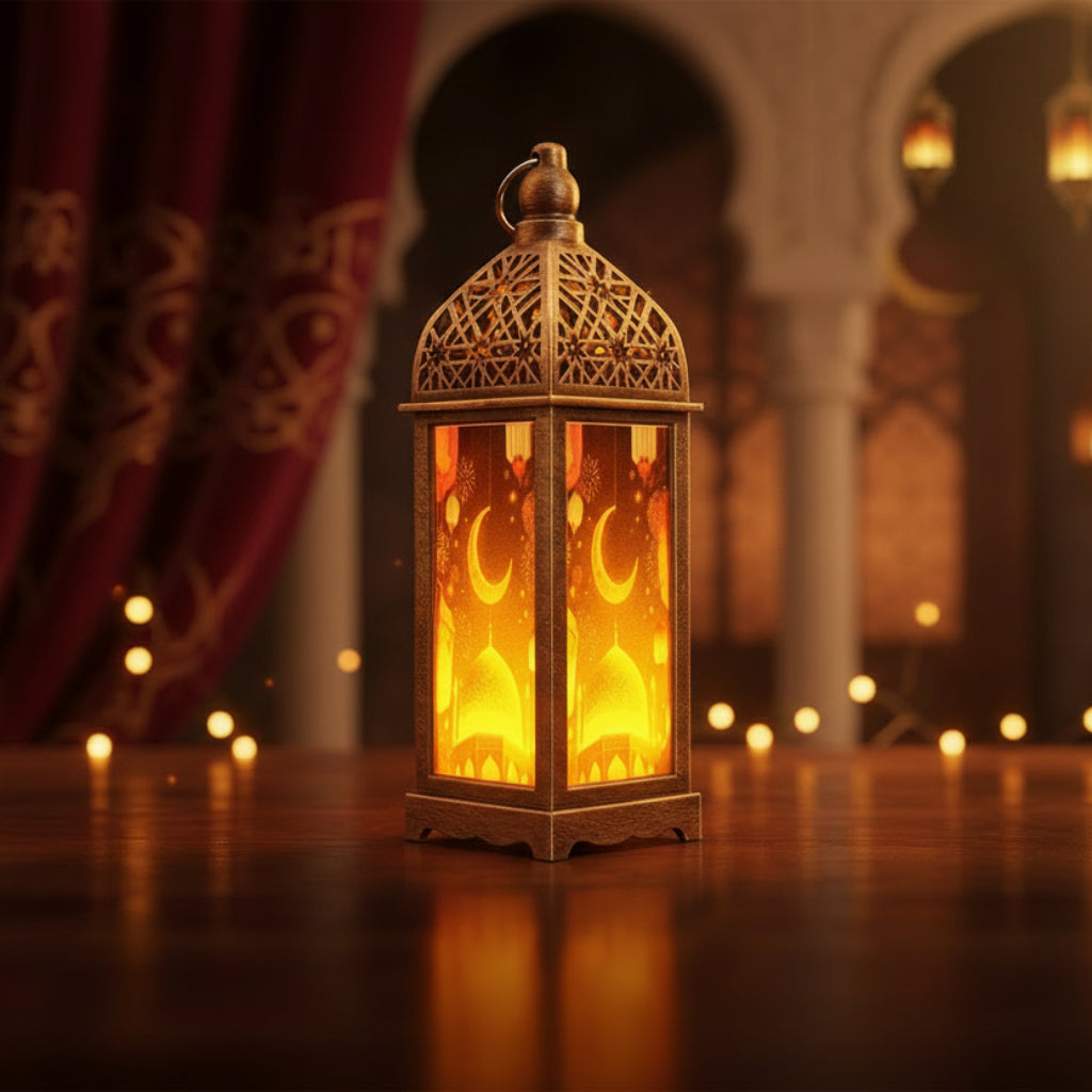 Ramadan Lantern Light Random Model – Battery Powered