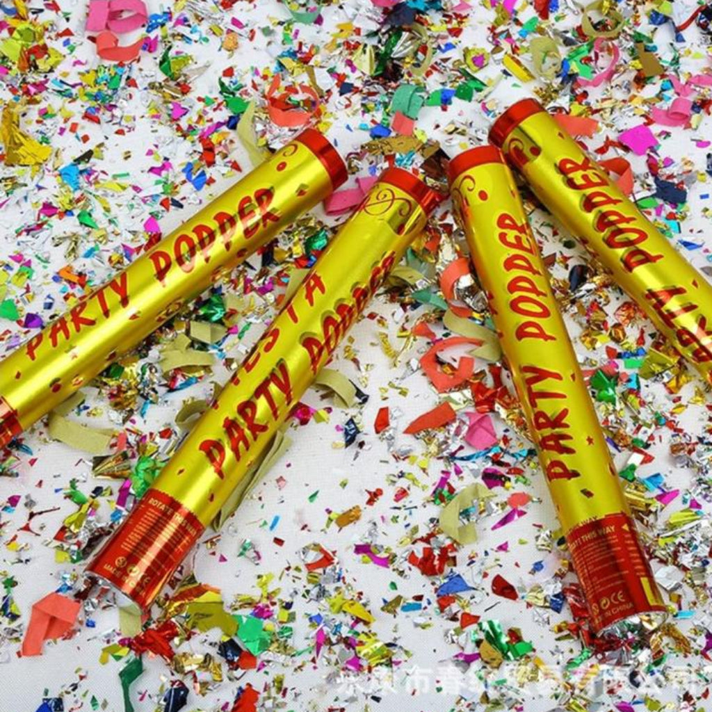 Party Popper Confetti Cannon Set