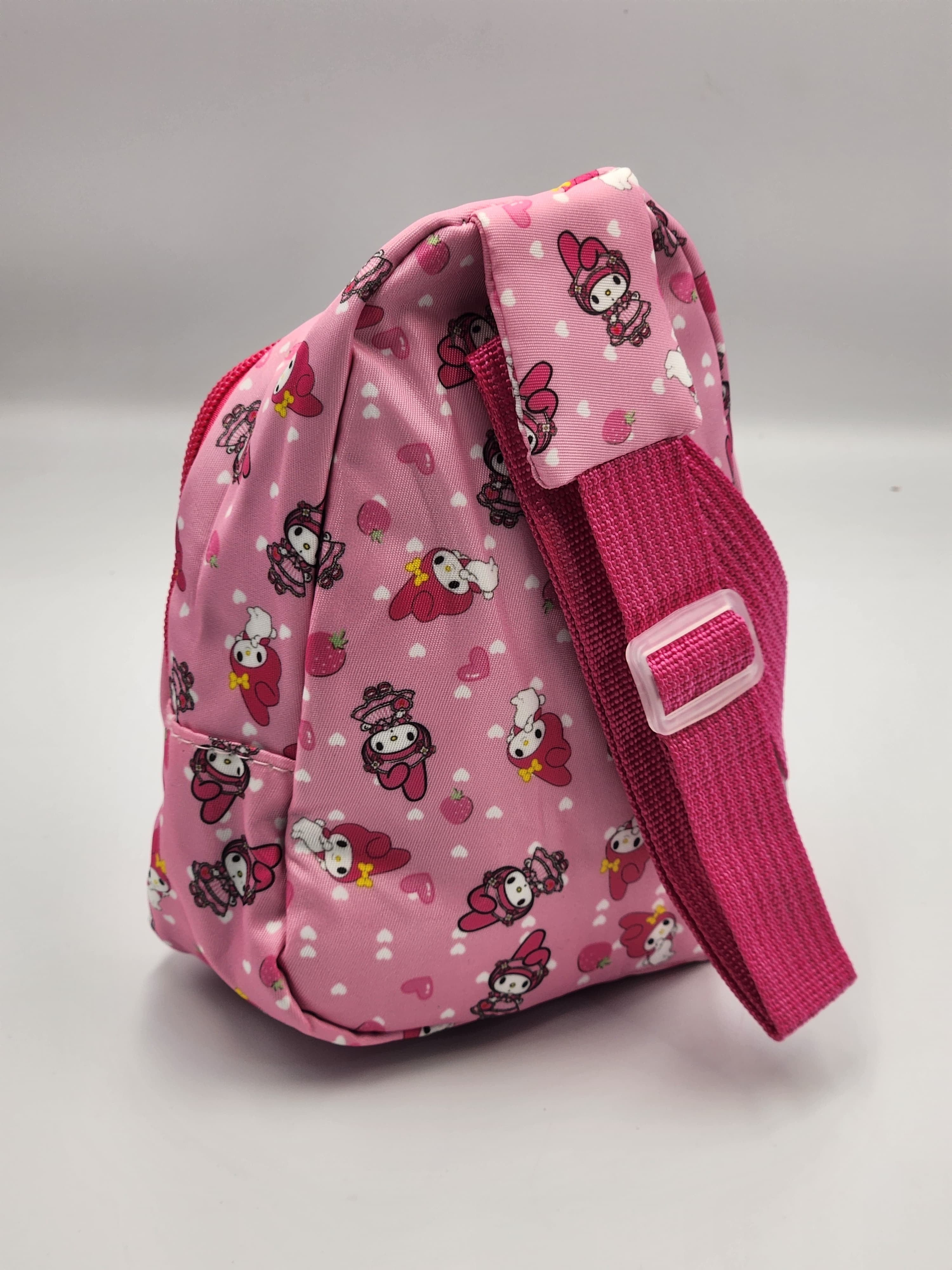 Kids Crossbody Bag,Size H-18 cm W- 13 cm Backpacker purse with Adjustable Strap,School Accessory,Cartoon style