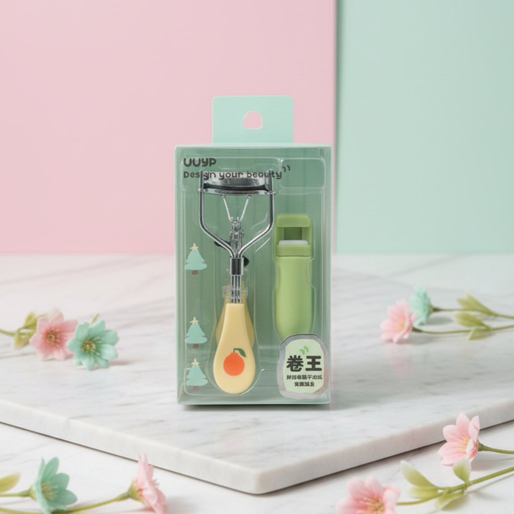 2-in-1 Eyelash Curler Set – Classic Metal & Portable Mini Lash Curler Kit