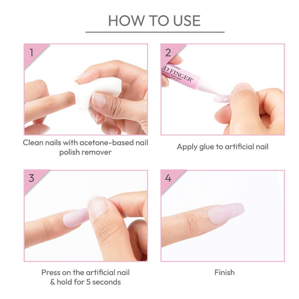 Dazzle Precision Nail Glue – Bonds & Repairs 1.5g (2 PCS Set)