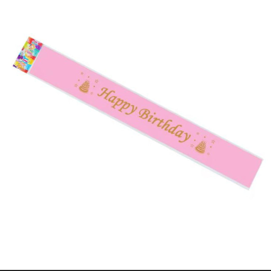 Birthday Celebration Shoulder Ribbon Band