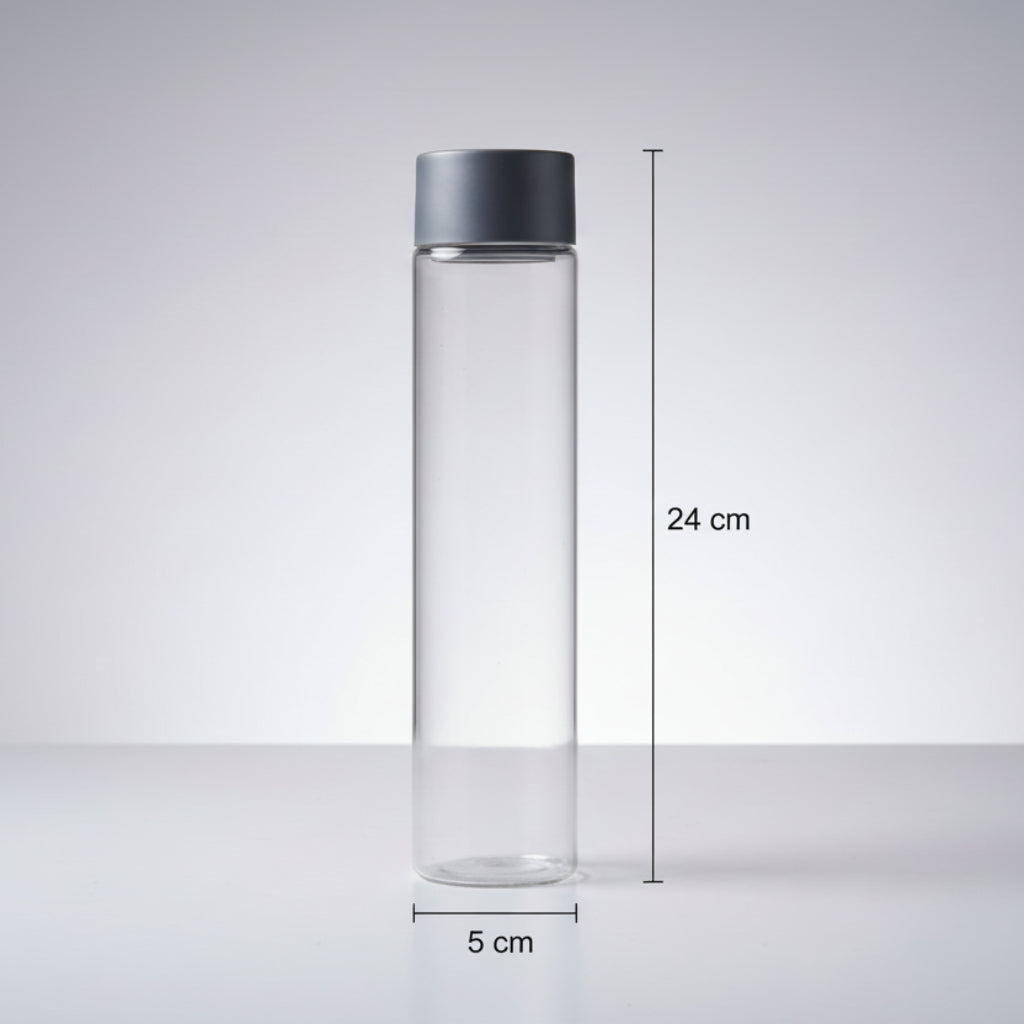 500ml Plastic Juice Bottle | Reusable Beverage Bottle with Secure Lid for Juice, Water & Drinks