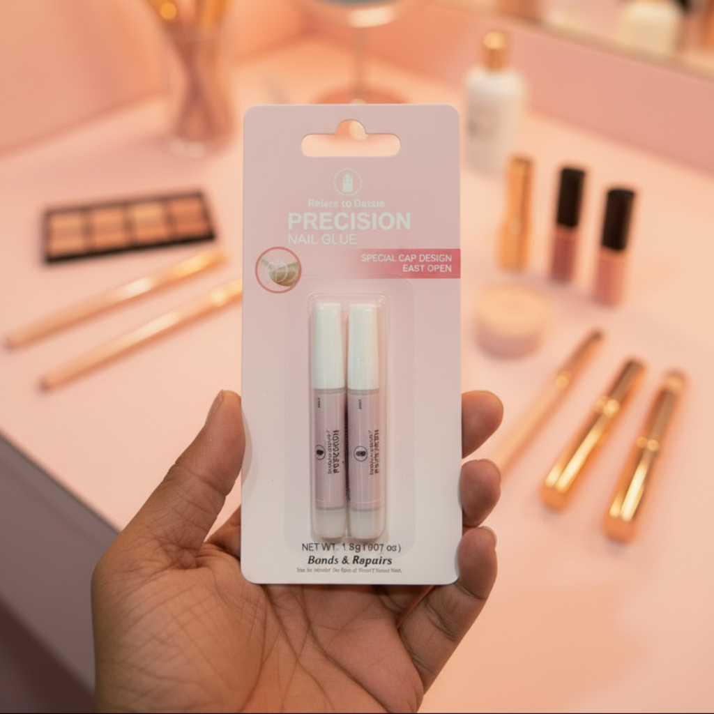 Dazzle Precision Nail Glue – Bonds & Repairs 1.5g (2 PCS Set)