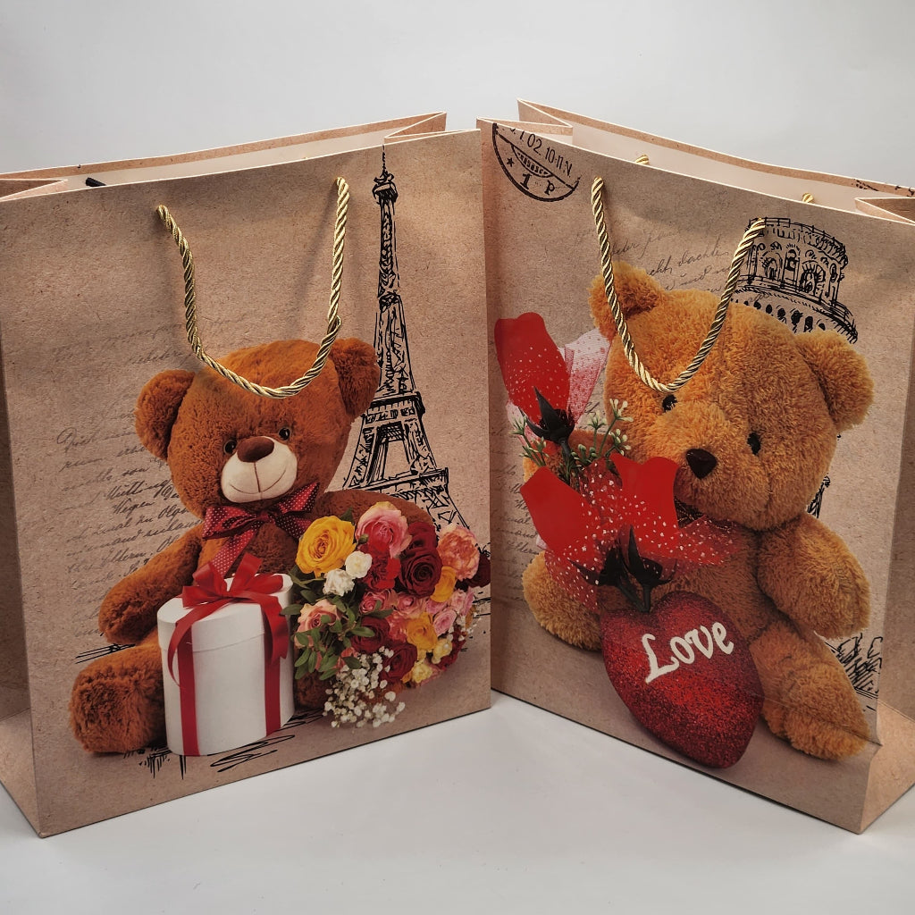 Animals Gift Bag For Birthday Party Gift Packing Bag ( M - 26*32*10 CM )