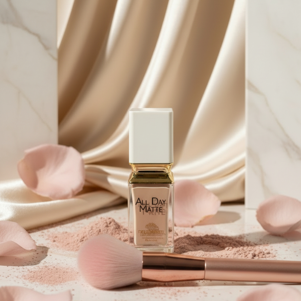 ABZ All Day Matte Foundation – Shine Control & High Coverage