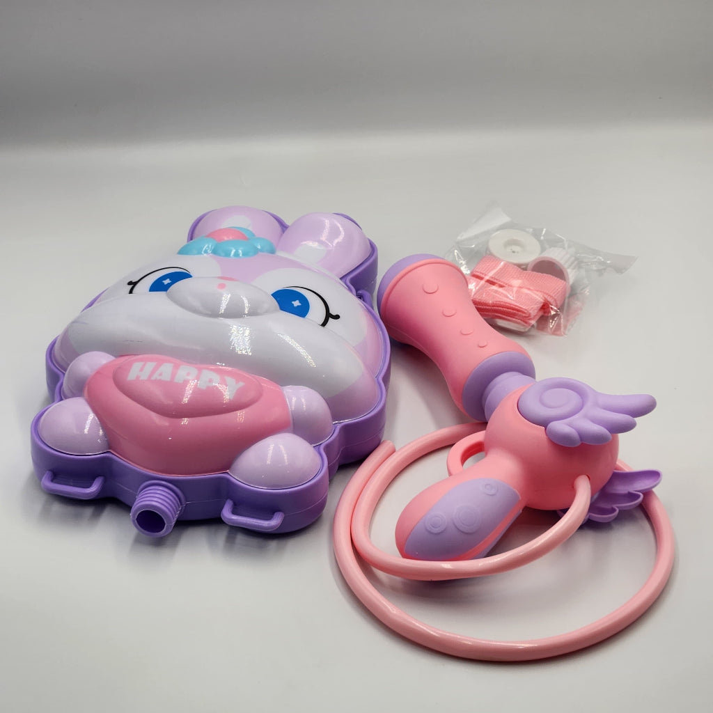 Large Capacity Water Gun Bag Powerful Shooter Lovely Shape Cartoon Backpack Water Gun for Kids