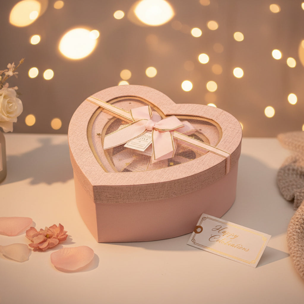 Love Pattern Gift Box – Perfect for Birthdays, Anniversaries & Weddings