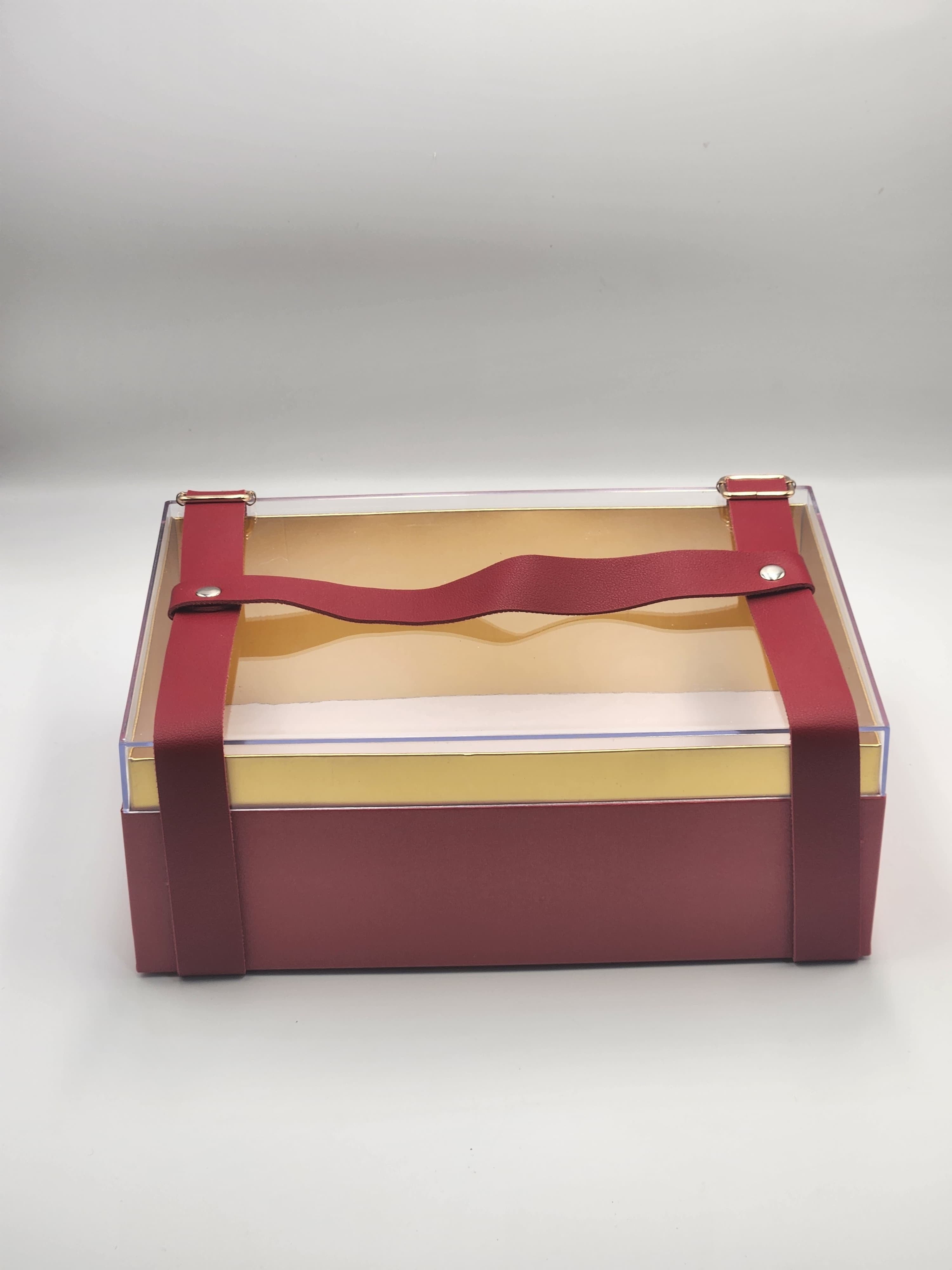 Acrylic Paper Gift Boxes with Clear Lids - Elegant Organizer for Weddings, Birthdays, Jewelry, Anniversaries & Holiday Party Favors, Gift Boxes for Gifts, Celebration Accessories, Decorative Bow Design, Clear Visibility, Smooth Finish