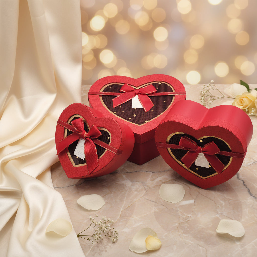 Love Pattern Gift Box – Perfect for Birthdays, Anniversaries & Weddings