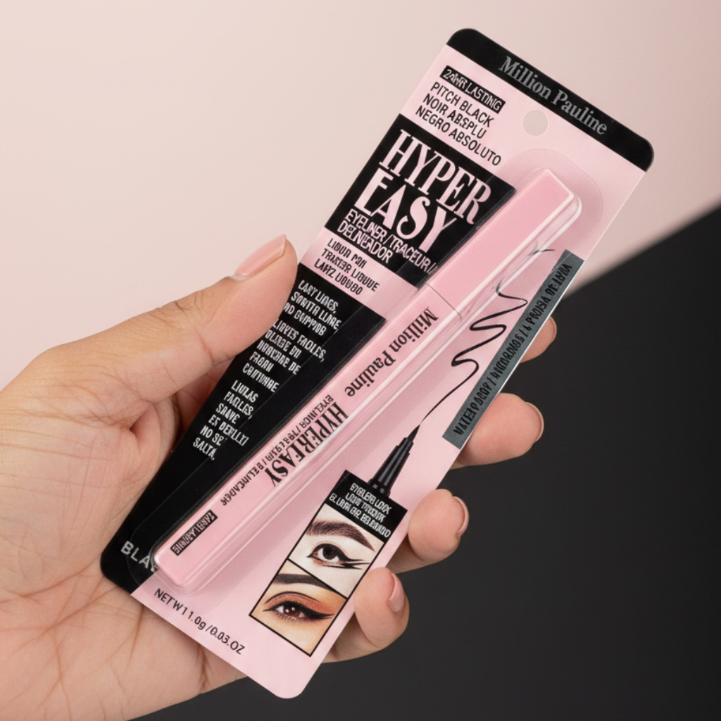 Million Pauline Hyper Easy Liquid Eyeliner Pen – Pitch Black