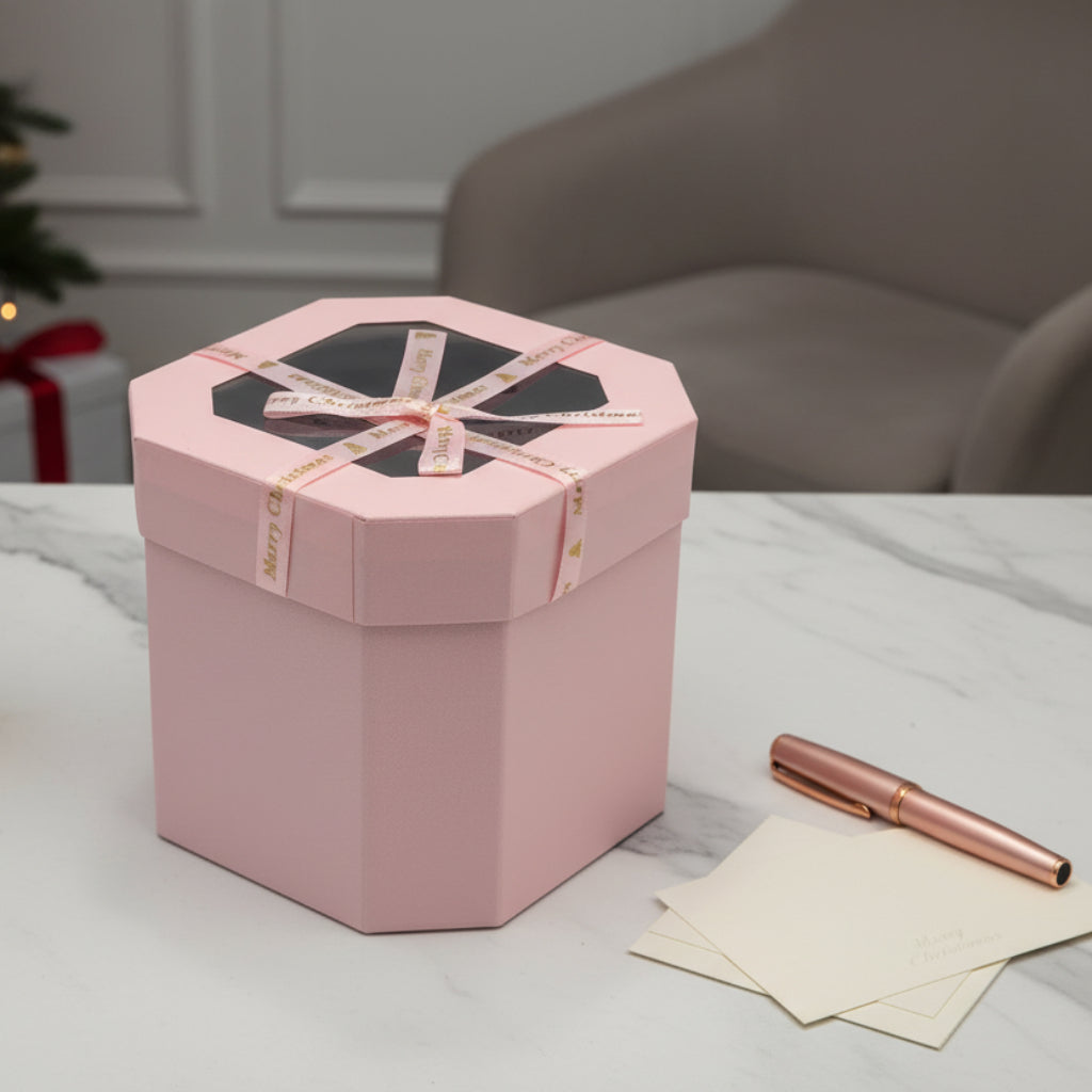 Elegant Colors Gift Box ( Size -  13 x 12.5 CM )