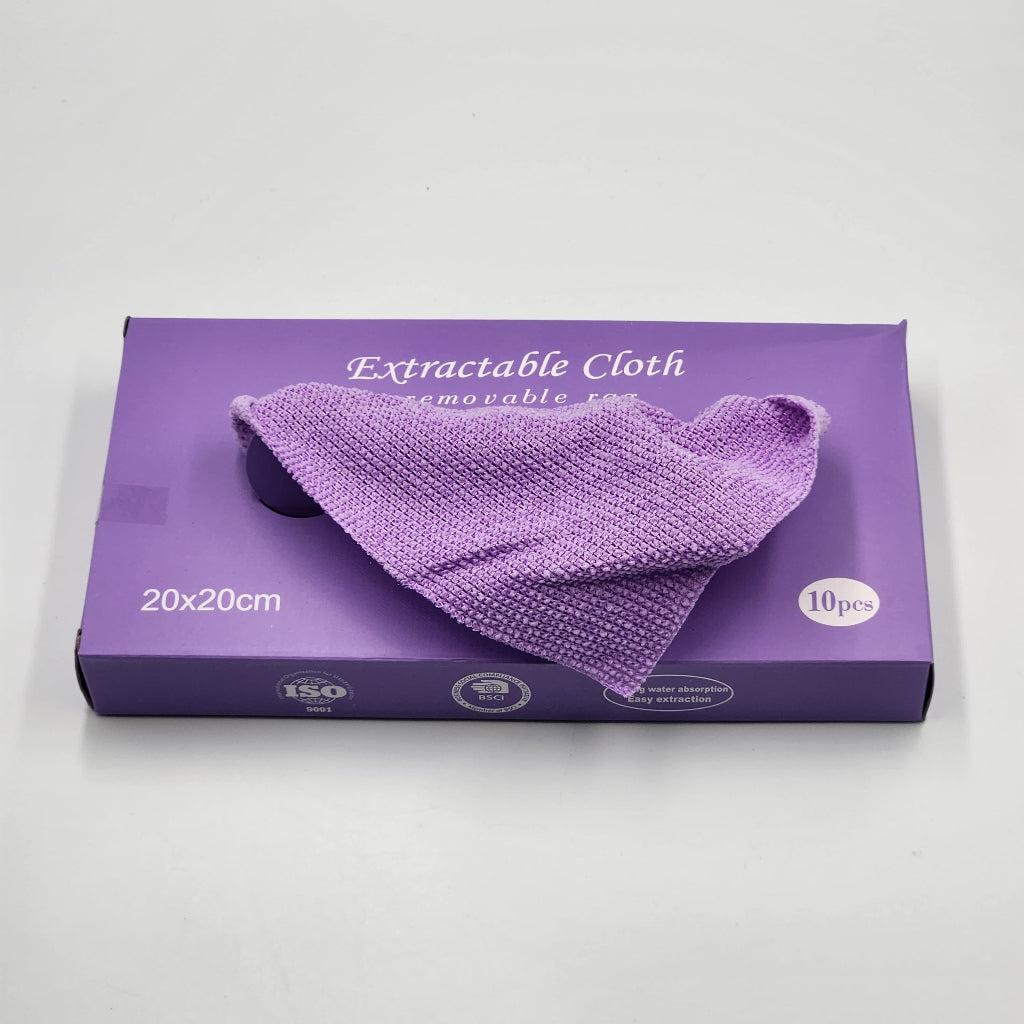 10 pcs Lint-Free Microfiber Cleaning Cloths, 20 cm x 20 cm Super Soft & Absorbent Kitchen Dish Towels, Reusable & High-Quality for Dishes, Countertops, Cars, and More, Kitchen Towels