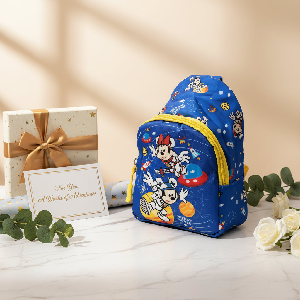 Kids Cartoon Crossbody Bag – Adjustable Backpack Purse