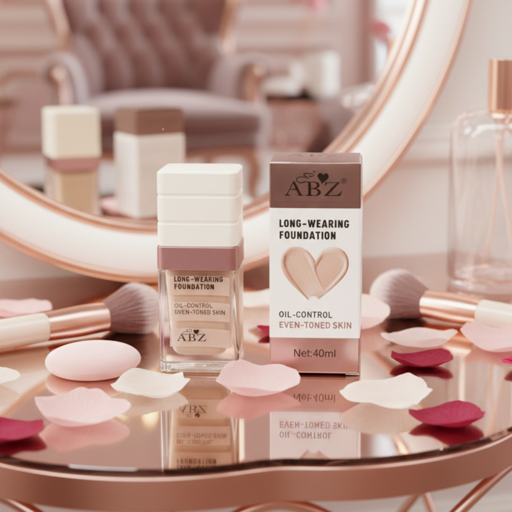 ABZ Long-Wearing Foundation 40ml – Oil-Control & Even-Toned Skin