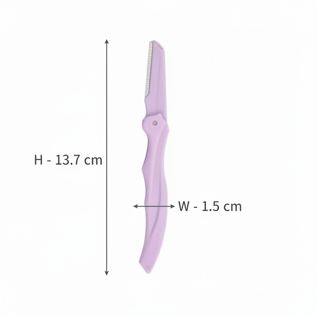 Eyebrow Shaper & Facial Razor Set – Novice-Friendly Trimming Tool