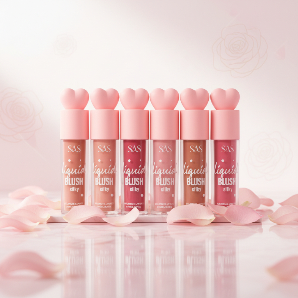 SAS Silky Liquid Blush – Even Color & Long-Lasting Natural Glow Blush