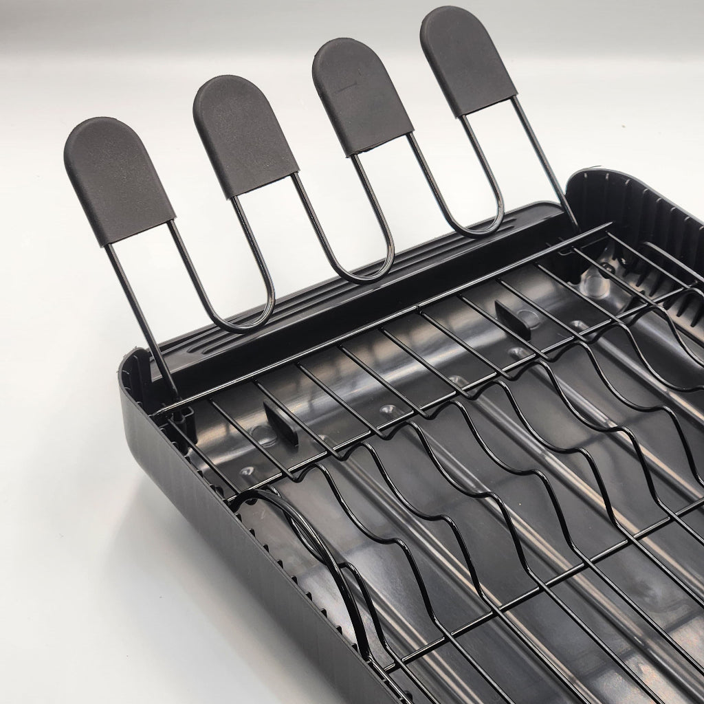 Premium 2-Tier Dish Drying Rack – Smart Kitchen Organizer | okka online