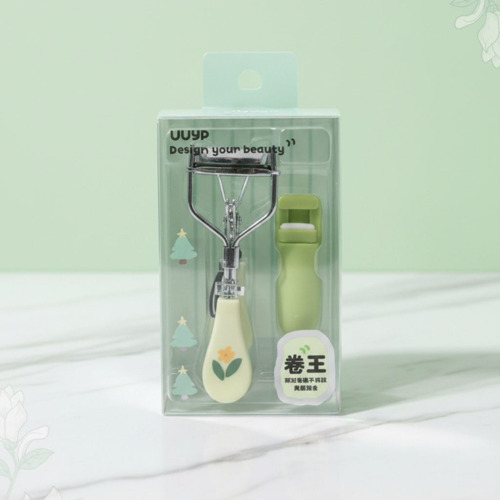 2-in-1 Eyelash Curler Set – Classic Metal & Portable Mini Lash Curler Kit