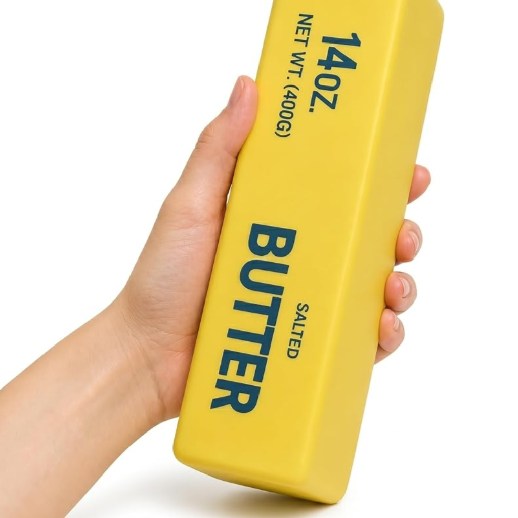 Butter Stick Squishy Toy – Slow-Rising Soft Stress Relief Foam Squeeze Toy